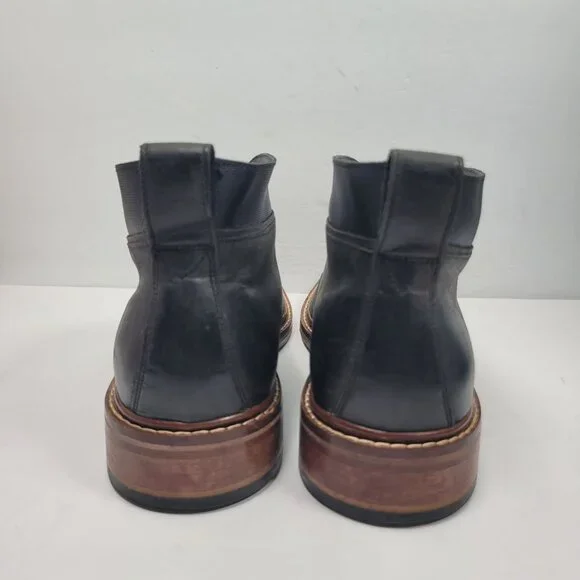 Cole Haan Colton Men's Black & Grey Leather Chukka Boots C20111 US Size 9.5M - Picture 4 of 8